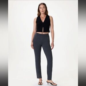 Quince Ultra Stretch Ponte Straight Leg Pants Med Tall